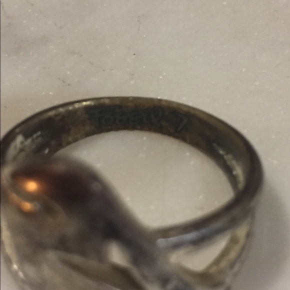 Fossil brand bird ring - Picture 3 of 4